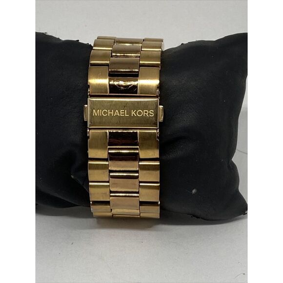 Michael Kors Runway MK8096 Men Rose Gold Stainless Steel Analog Dial Watch VK452 - Picture 6 of 12